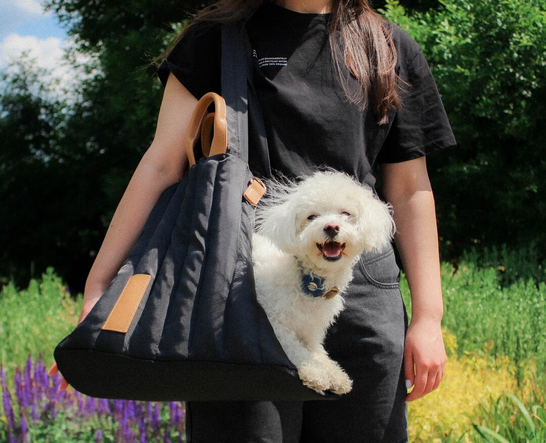 Dog Tote Bag Dog Tote Carrier Dog Travel Bag Dog Carrier Etsy