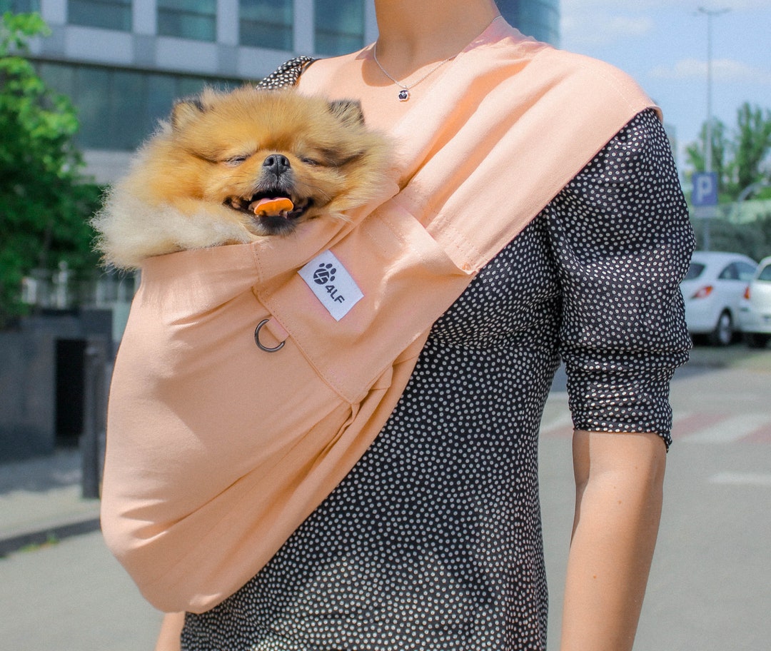 Dog Carrier Dog Sling Bag Dog Travel Carrier Dog Sling Etsy