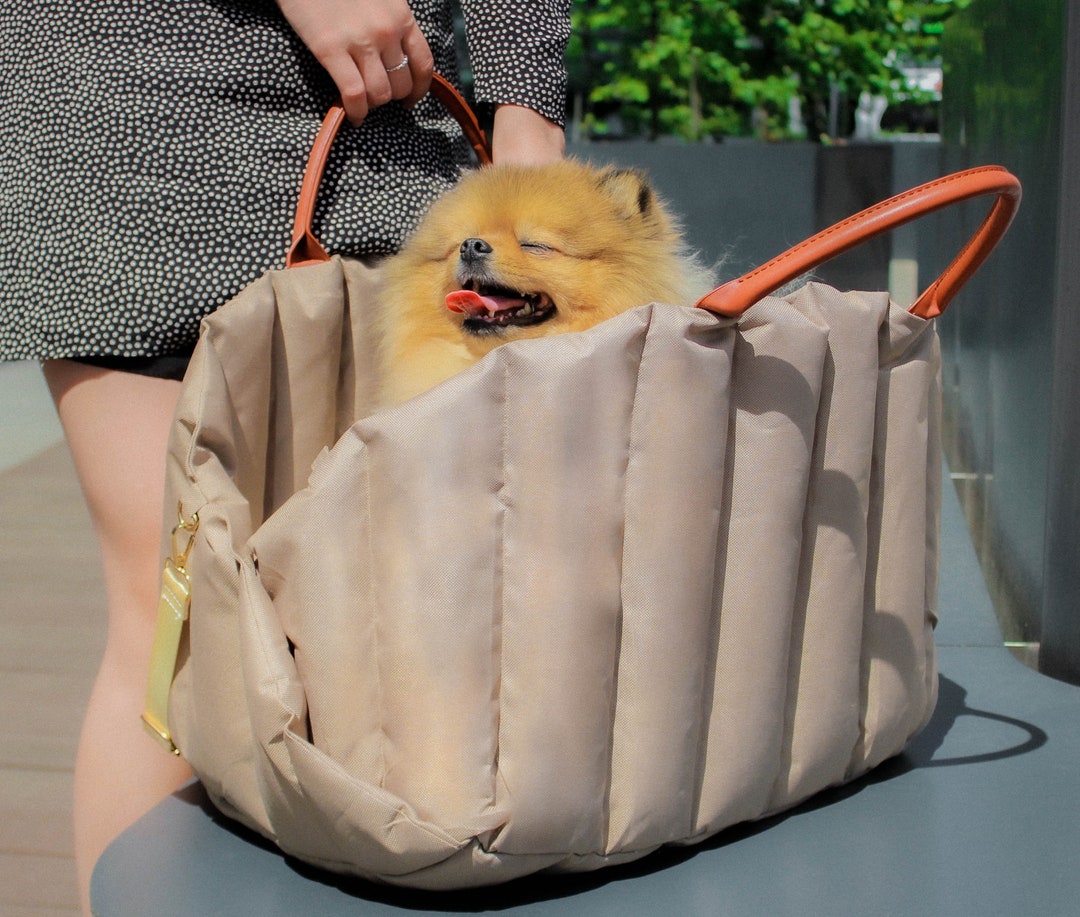 Dog Travel Bag Dog Transport Bag Dog Carrier Bag Dog Etsy