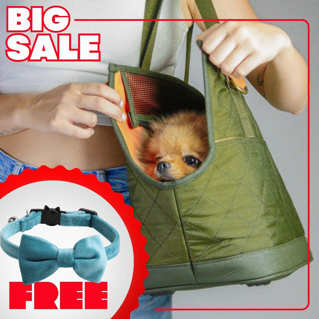 Dog Purse Carrier, Dog Shoulder Bag, Large Dog Bag, Pet Carrier Purse