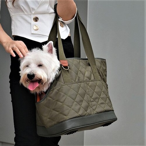 Leather Dog Carrier Purse Luxury Dog Bag Pet Travel Tote in Etsy