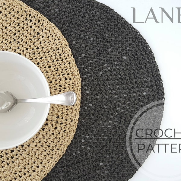 Raffia Placemat Etsy