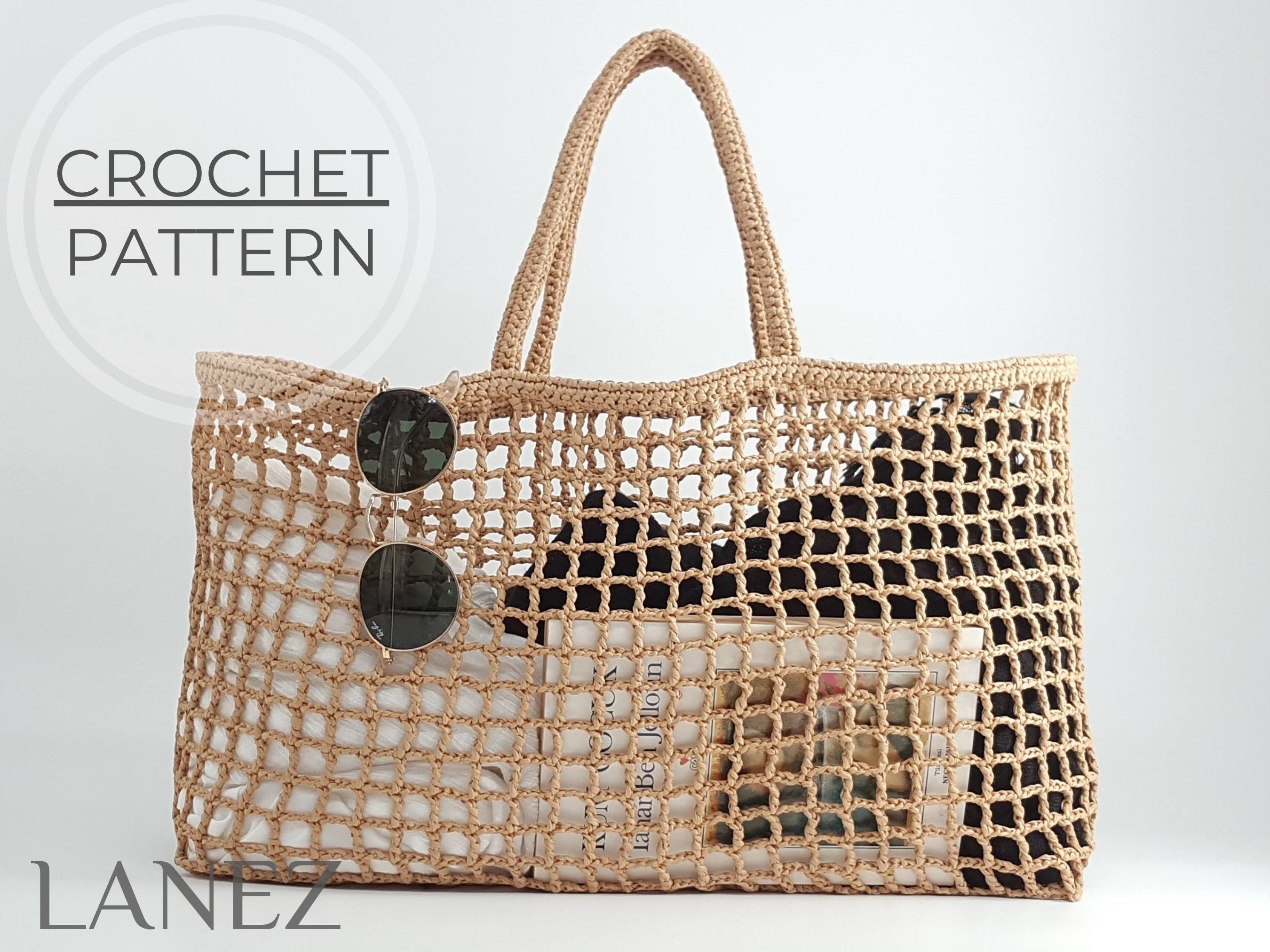 Wholesale Hot Sale Crochet Mesh Cotton Beach Tote Bag Summer Aesthetic  Knitted Shoulder Bag for Women From m.