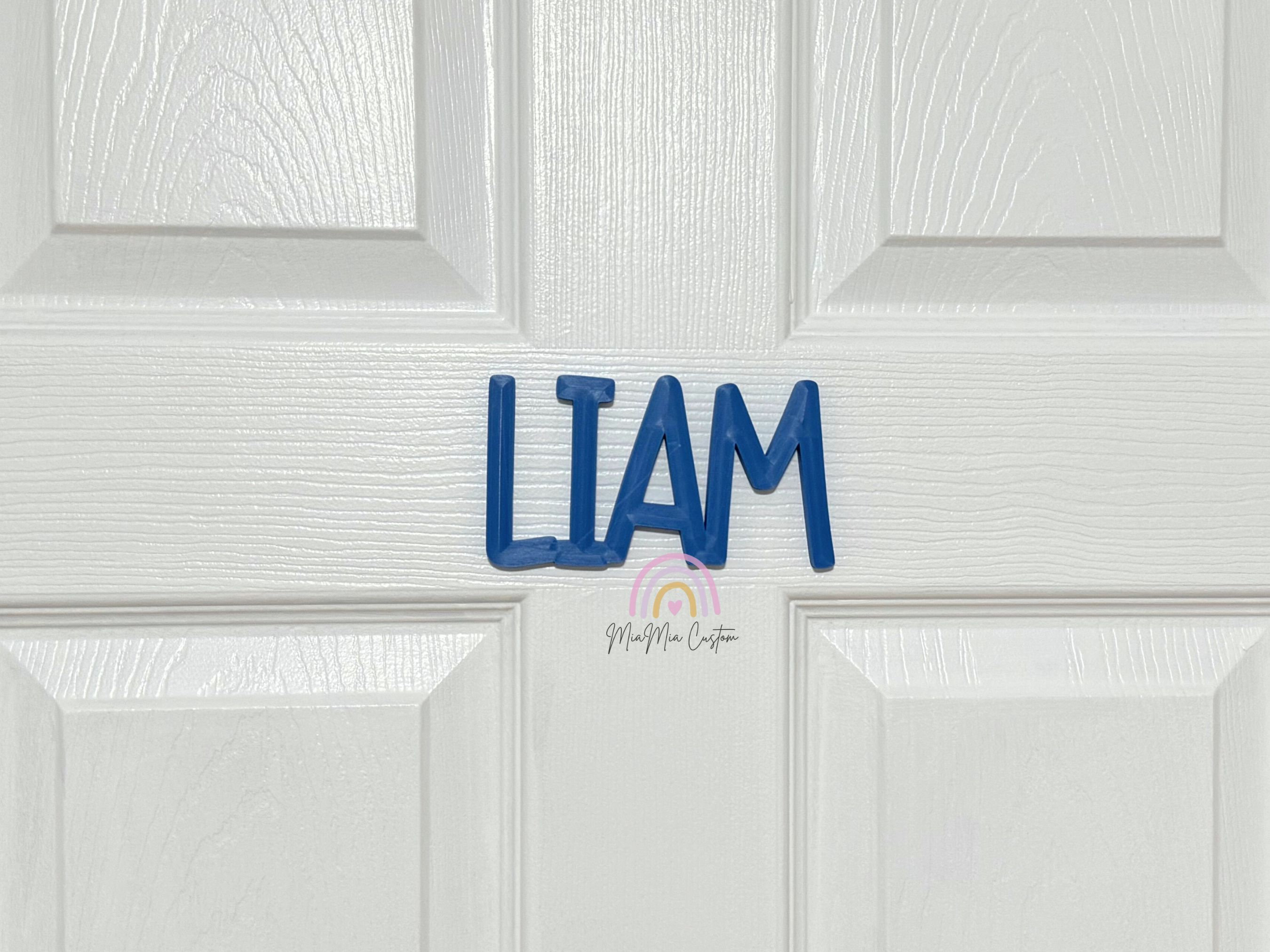 Personalized Door Sign | Block Name Sign Decor | Name Sign Kids ...