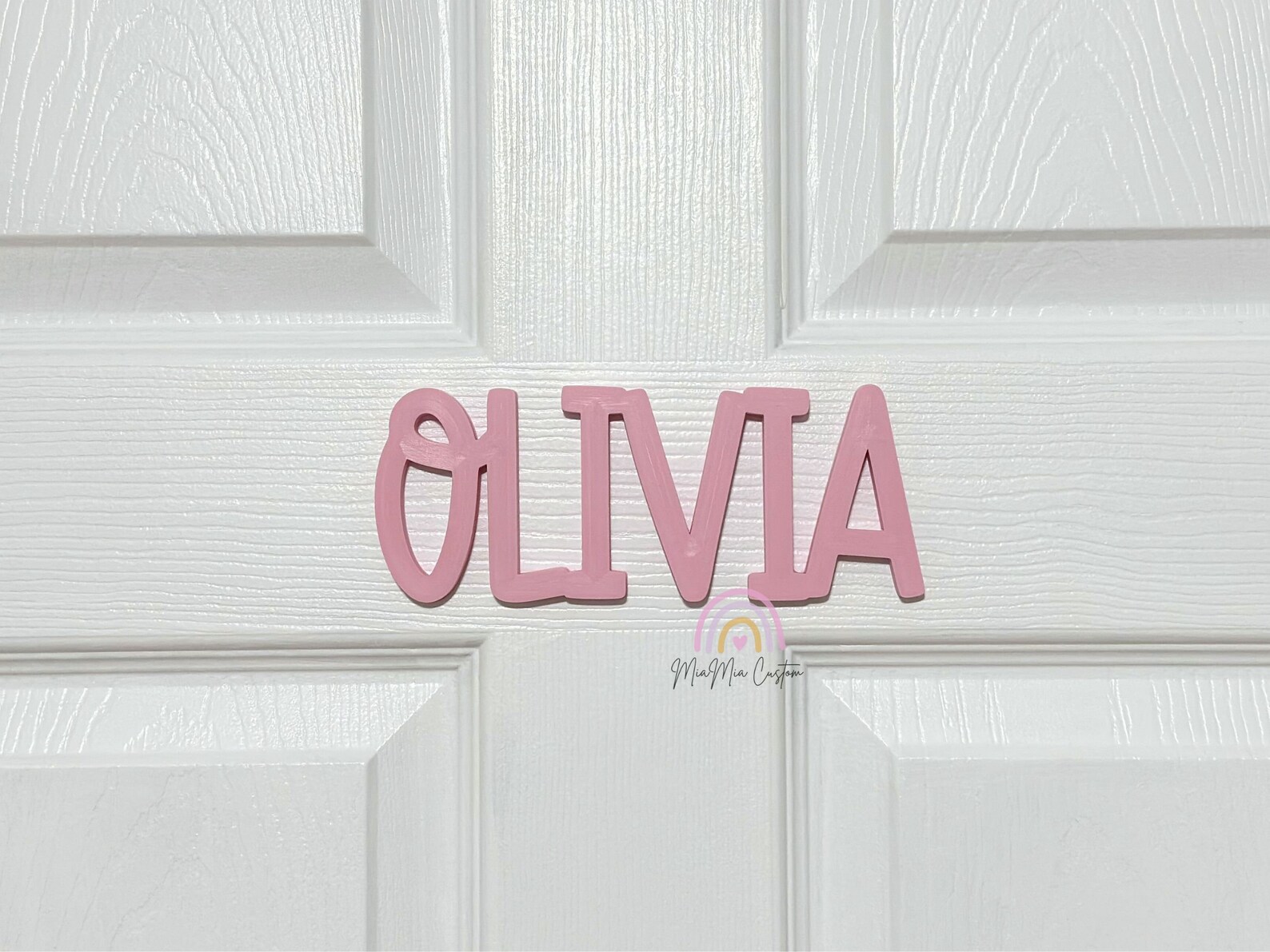 Personalized Door Sign | Block Name Sign Decor | Name Sign Kids ...