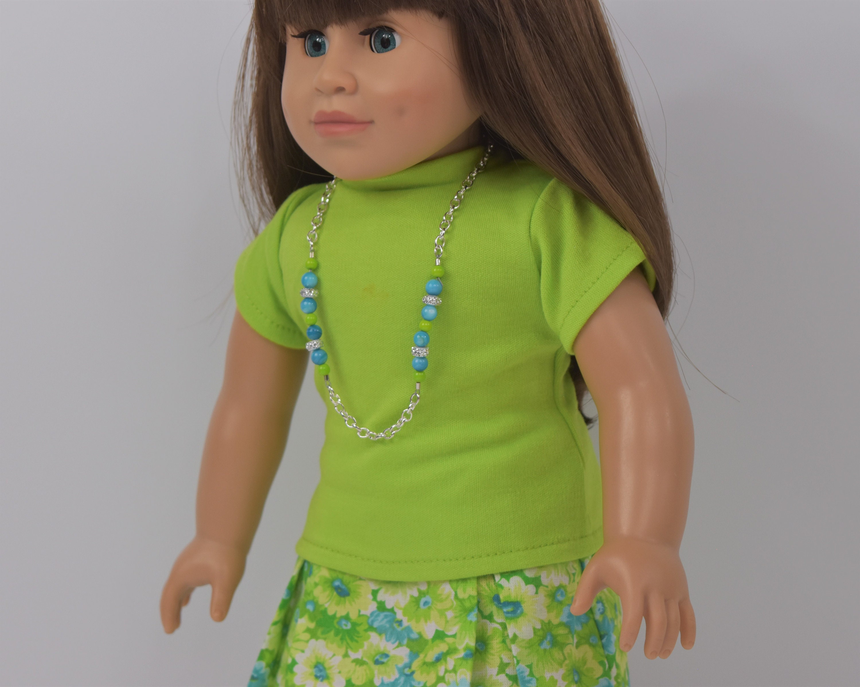 Mousse Green Doll Print T-Shirt main image 0
