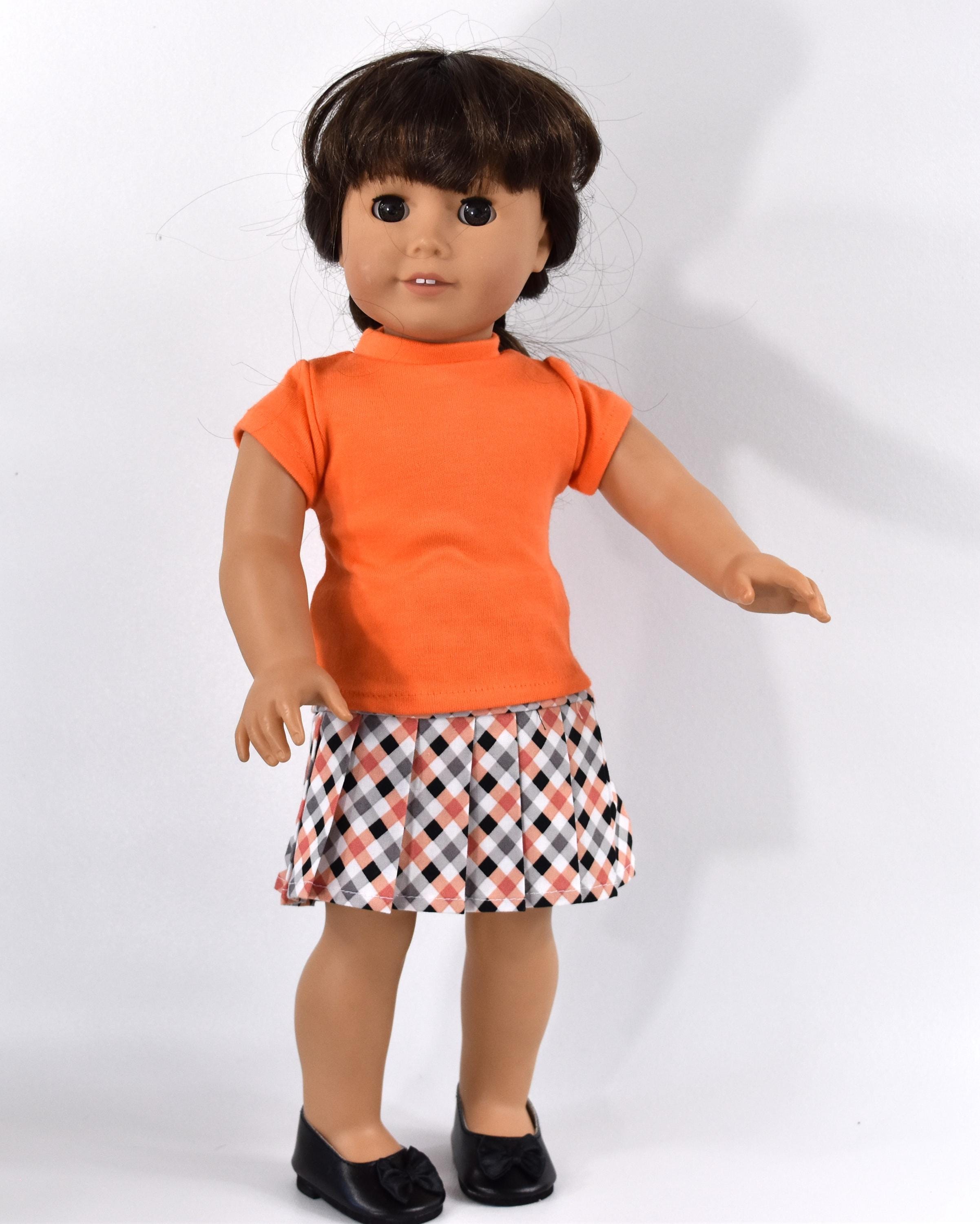 Doll Skirt Checkered - Etsy