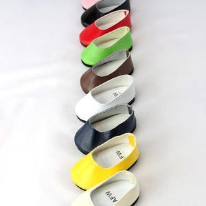 Doll Shoes | Slip-on Flat Dress Shoes | for any 18-inchDolls