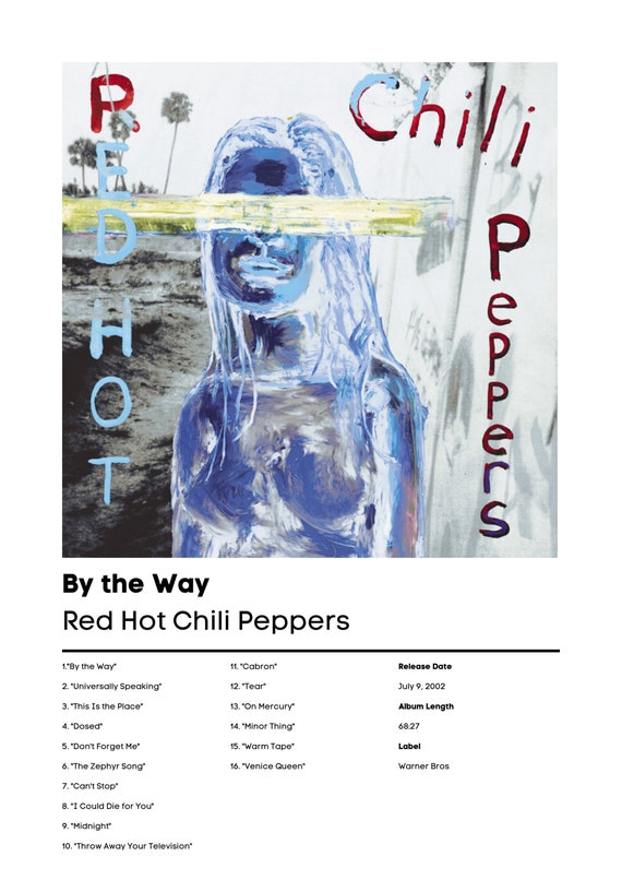 額付【50cm×50cmポスター】レッチリ バイ・ザ・ウェイ 50cm×50cmポスターレッチリ バイ・ザ・ウェイ Red Hot Chili