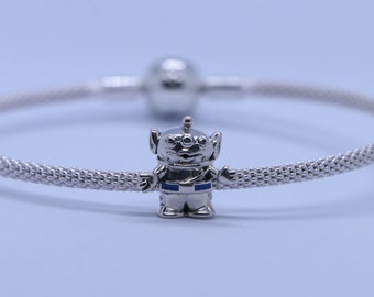 New Pandora Disney Pixar Toy Story Alien Charm S925