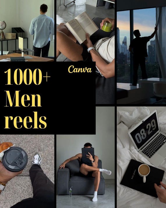 1000+ Faceless Men Reels Bundle | Luxury Lifestyle Stock Videos for TikTok, Instagram Reels & Content Creators