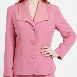 Tailored Blazer Sewing Pattern, Structured Women's Jacket PDF (A4, A0)