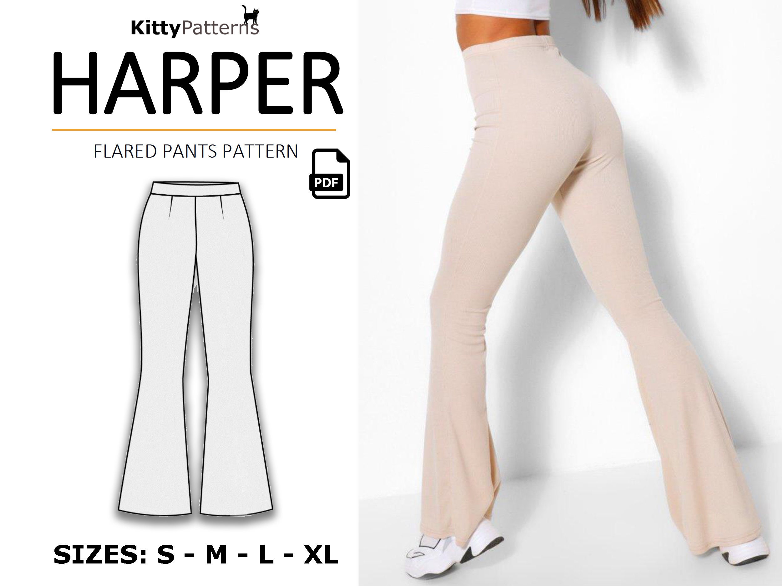 Sustainable Yoga Flared Pants, Layla Flares In Spice