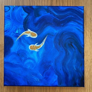 Goldfish in pond