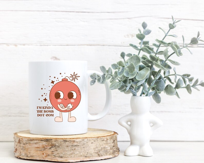 I'm Kinda the Bomb Dot Com, Instant Digital Download, PNG File, Retro ...