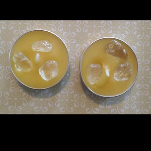 Abundance tealight intention candles