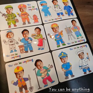 Pegatinas laminadas personalizadas para niños. Pegatinas estéticas de vinilo para diario y scrapbooking. Regalo kawaii. Pegatinas impermeables. Para portátil y botella.