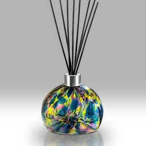 Aurora Collection handgjord munblåst kupolformad diffusor av Nobile Glassware