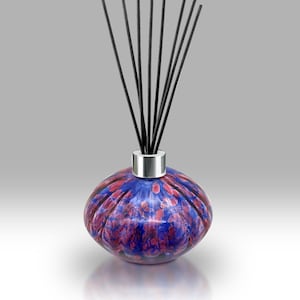 Handgjord munblåst Aurora Collection Sphere Reed Diffuser från Nobile Glassware