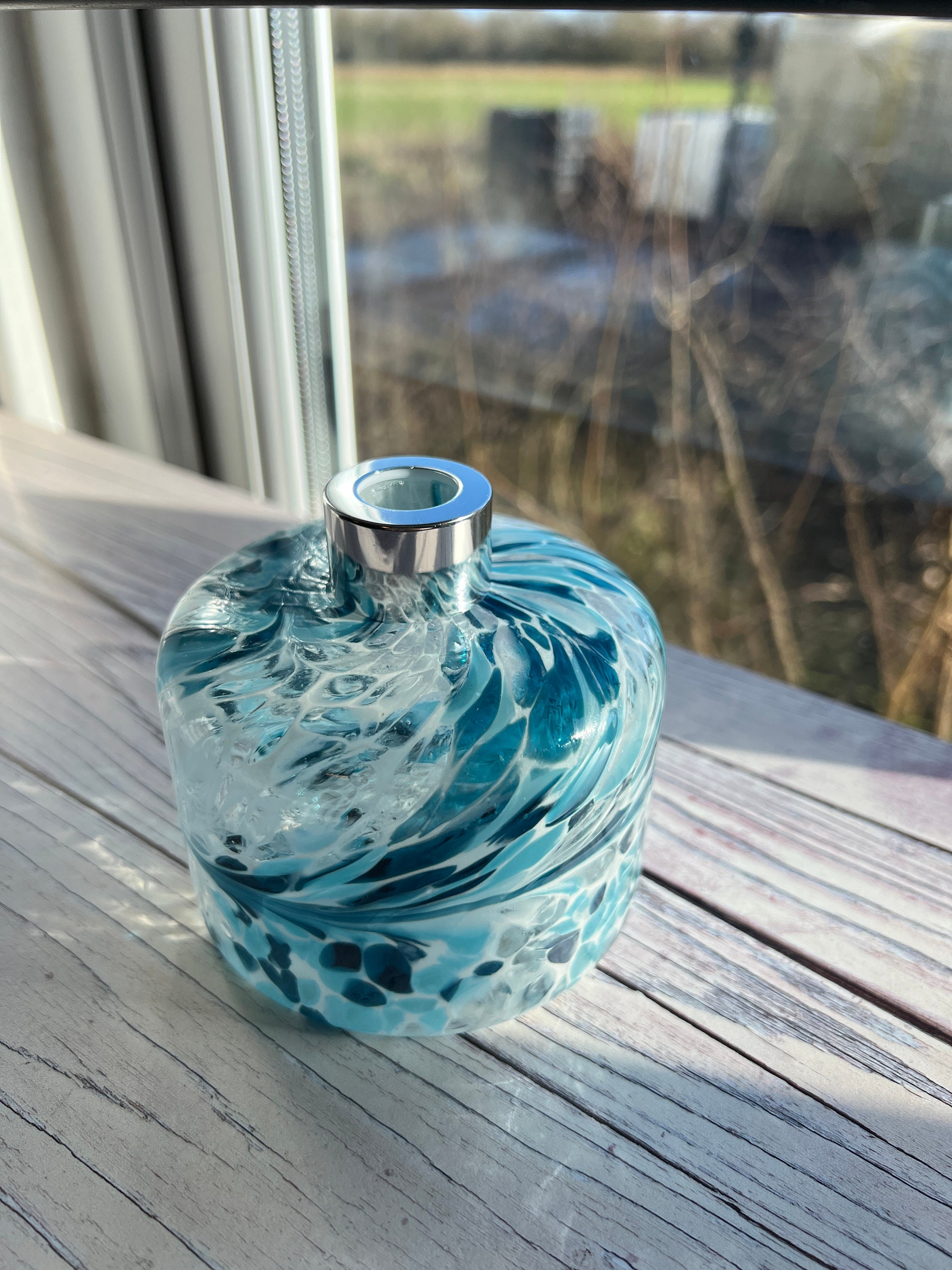 Handmade Mouth Blown Friendship Reed Diffuser by Nobile Glassware - Etsy UK