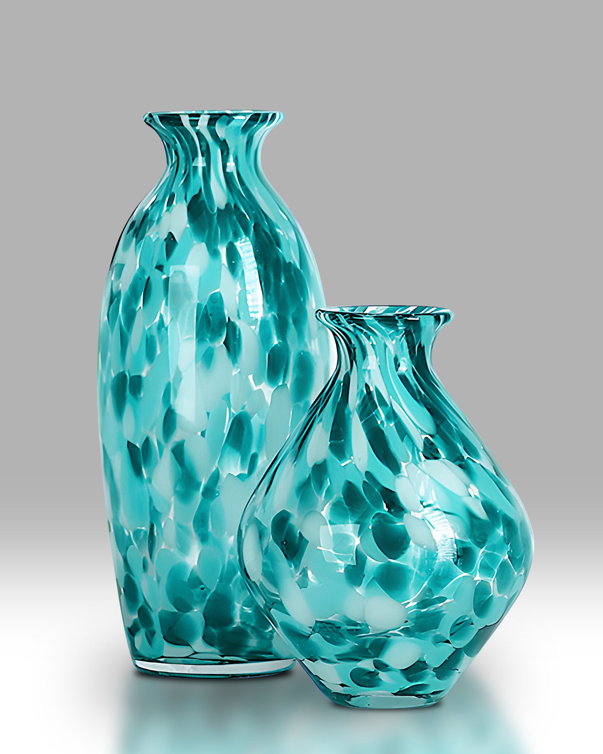 Turquoise blue vase - Etsy 日本