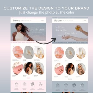 Luxe Jewelry Website Template Shopify Theme for Your Online Store ...