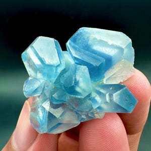 145 Carats Natural Combination of Blue Celestine with Calcite Specimen