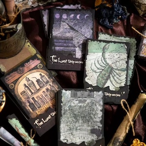 Lot de 40 papiers décoratif _ The Lost Ship Serie _ Scrapbooking, Bullet Journal, Journaling, DIY, Albums, Cartes, Décoration