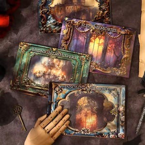 Carnet de 20 papiers décoratif _ Lost Dream Manor Series _ Scrapbooking, Bullet Journal, Journaling, DIY, Albums, Cartes, Décoration
