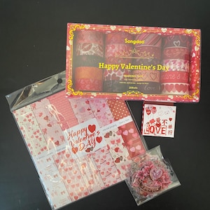 Love Me Tender - Box Papeterie Spéciale Amour (Stock limité !) pour Scrapbooking, Bullet Journal, Journaling, DIY, Albums, Emballage cadeau