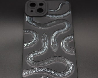 Black Snake Case for iPhone