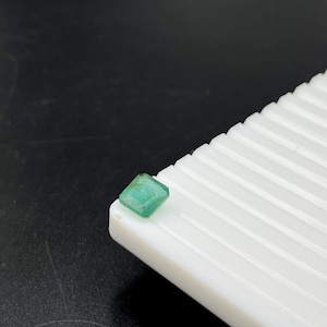 Natural Emerald Octagon Square Emerald 1.85 Ct. Certified Emerald Loose Gemstone Faceted Emerald Gemstone