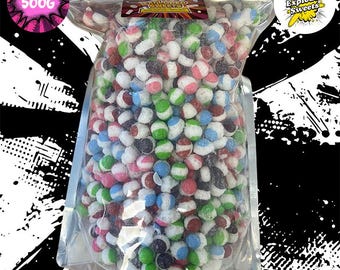 Bolsa de 500 g de Berry Bliss Sweet Explosion / Caramelos Explosivos / Caramelos Liofilizados (Reino Unido)