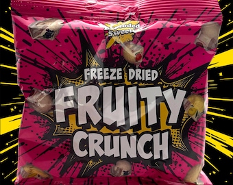 Fruit Crunch | Exploded Sweets | Freeze Dried Candy UK