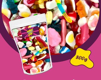 800g Gummy Mix | Exploded Sweets