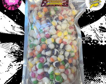 Bolsa de 1 kg de caramelos ácidos explosivos / caramelos liofilizados (Reino Unido)