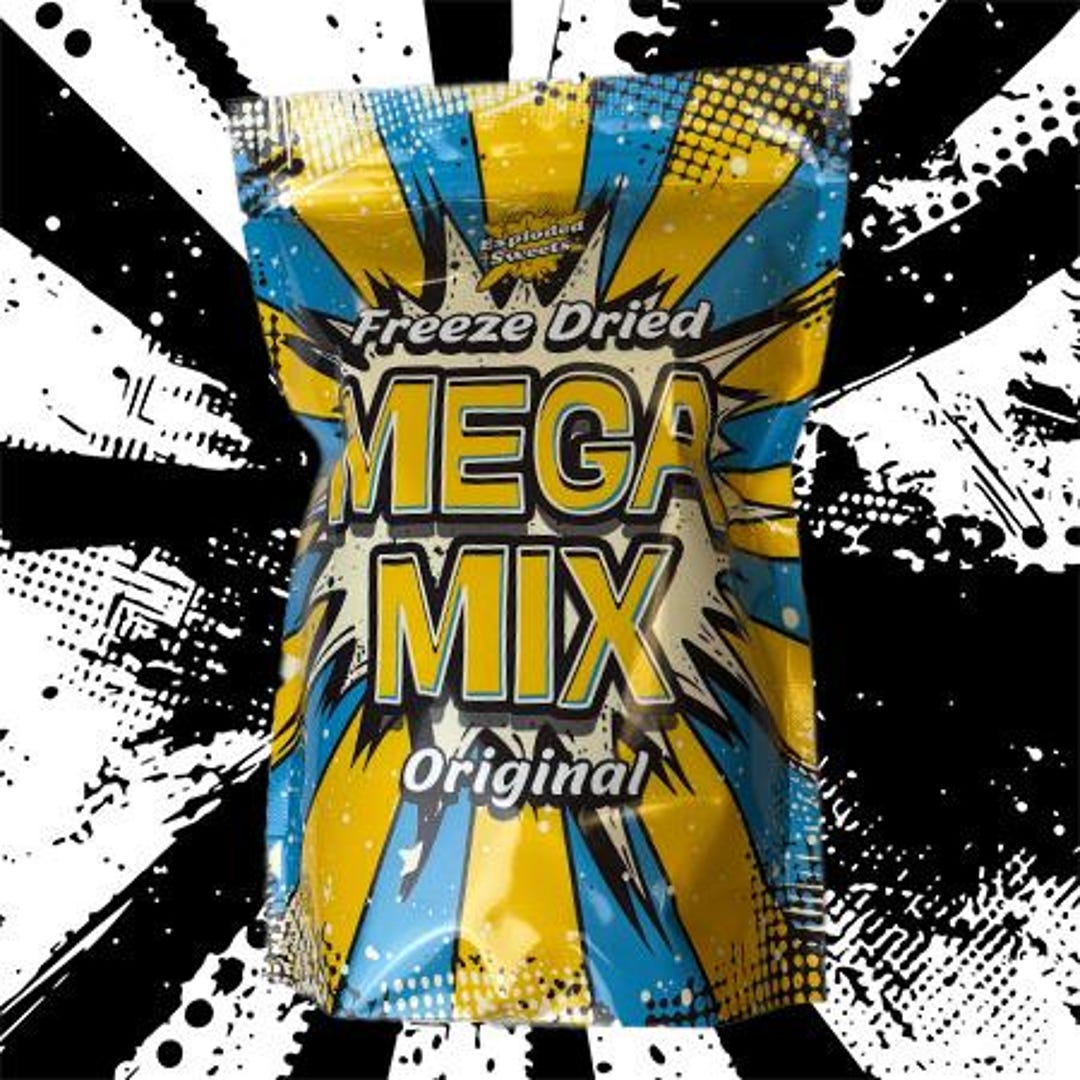 Mega Mix | Exploded Sweets | Freeze Dried Candy UK - Etsy UK