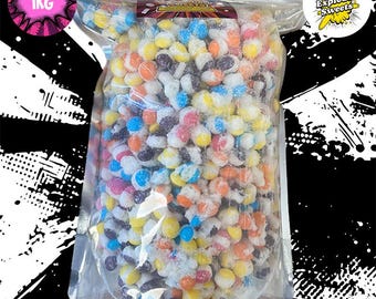 Bolsa de 1 kg de Explosión Dulce Tropical / Dulces Explosivos / Dulces Liofilizados (Reino Unido)