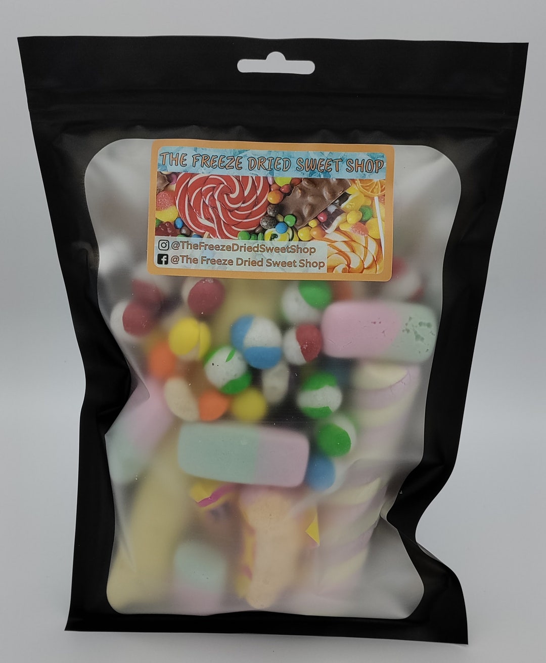 UK Made TIK TOK Freeze Dried Sweets Large Mixed Bag Try - Etsy UK