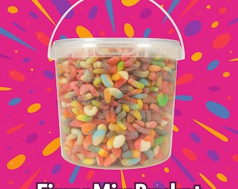 500g Fizzy Sweet Mix Tub | Exploded Sweets