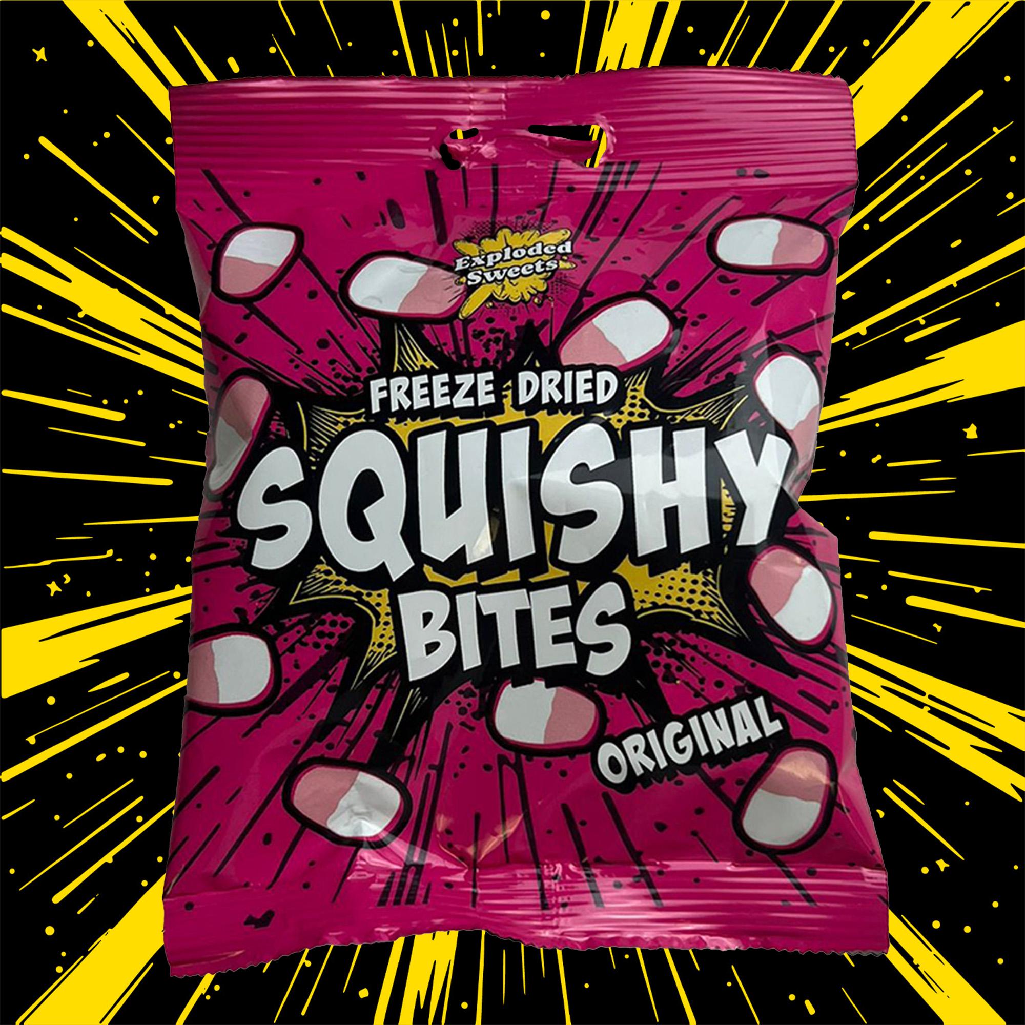Squishy Bites - Original | Exploded Sweets | Freeze Dried Candy UK
