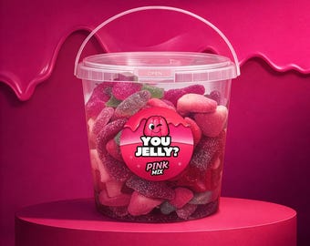 500g Pink Mix Bucket | You Jelly?