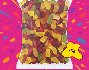1kg Jelly Sweet Mix | Exploded Sweets