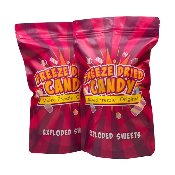Freeze Dried Sweets 2 bags -  Made in UK - 2024