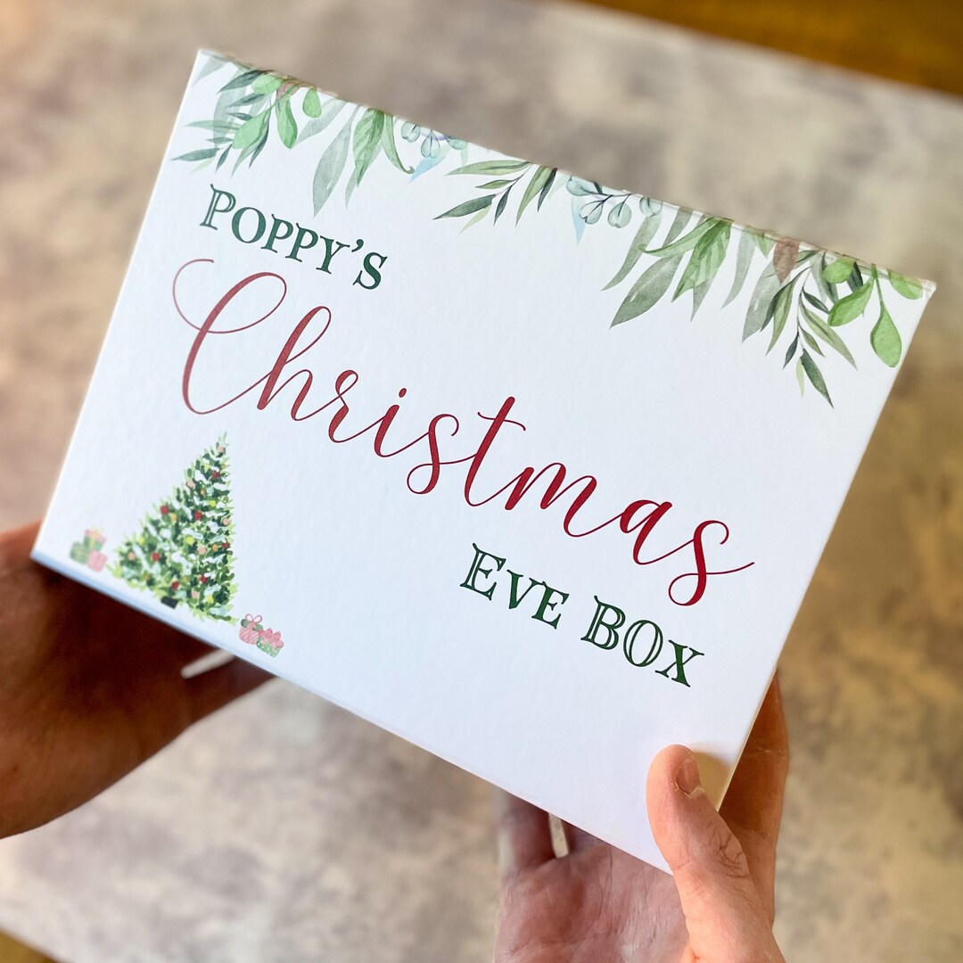 Personalised Christmas Eve Box Xmas Eve Gift Box for Kids or Etsy UK