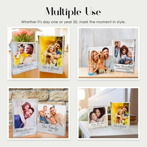 Find the perfect Valentines Day gift with Personalised Acrylic Photo Blocks. Capture your cherished moments in high quality UV printed keepsakes. Ideal for anniversaries and couples milestones. Fast dispatch, tracked delivery.