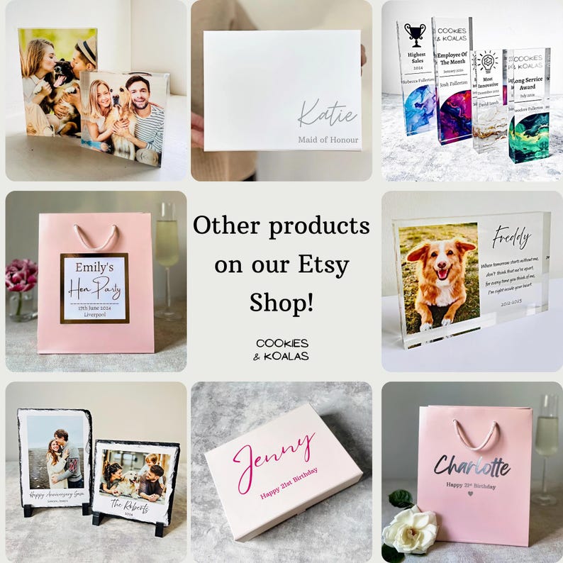 Find the perfect Valentines Day gift with Personalised Acrylic Photo Blocks. Capture your cherished moments in high quality UV printed keepsakes. Ideal for anniversaries and couples milestones. Fast dispatch, tracked delivery.