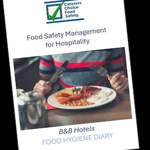 FSMH Food Hygiene Diary - B&B Hotels, HACCP form, food safety, food safety book, pdf download, sfbb alternative. 2025 update.