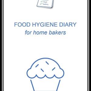 CCFS Food Hygiene Diary for Home Bakers, HACCP form, food safety, food hygiene.