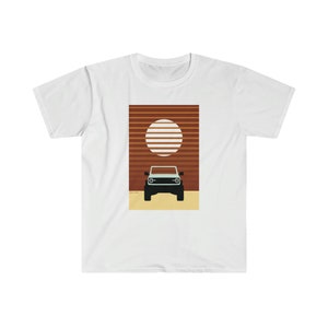 Ford BRONCO Inspired, Desert Drive, Gildan 6400 Unisex Softstyle T-Shirt, BRONCO Swag